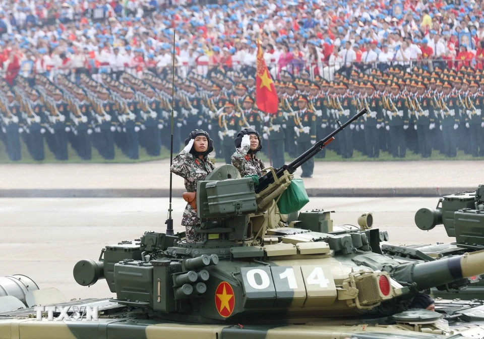 Toàn cảnh Lễ diễu binh, diễu hành 80 năm Cách mạng tháng Tám và Quốc khánh 2/9