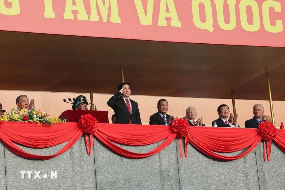 Toàn cảnh Lễ diễu binh, diễu hành 80 năm Cách mạng tháng Tám và Quốc khánh 2/9