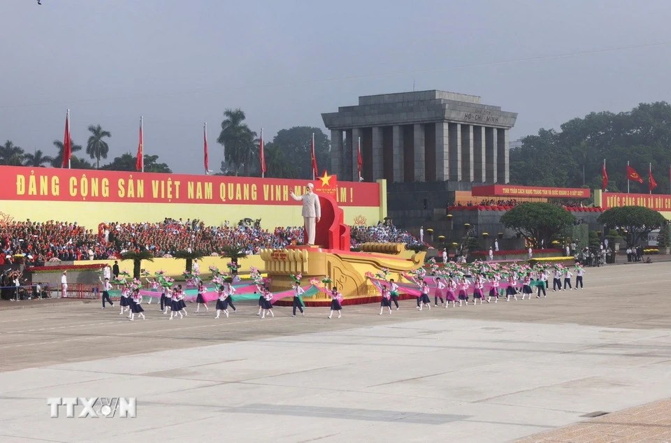 Toàn cảnh Lễ diễu binh, diễu hành 80 năm Cách mạng tháng Tám và Quốc khánh 2/9