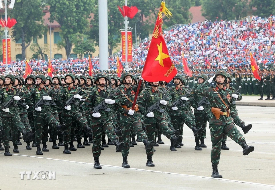 Toàn cảnh Lễ diễu binh, diễu hành 80 năm Cách mạng tháng Tám và Quốc khánh 2/9