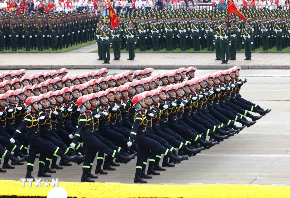 Toàn cảnh Lễ diễu binh, diễu hành 80 năm Cách mạng tháng Tám và Quốc khánh 2/9