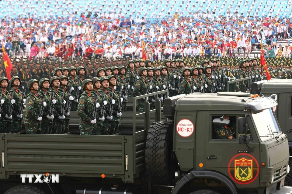 Toàn cảnh Lễ diễu binh, diễu hành 80 năm Cách mạng tháng Tám và Quốc khánh 2/9