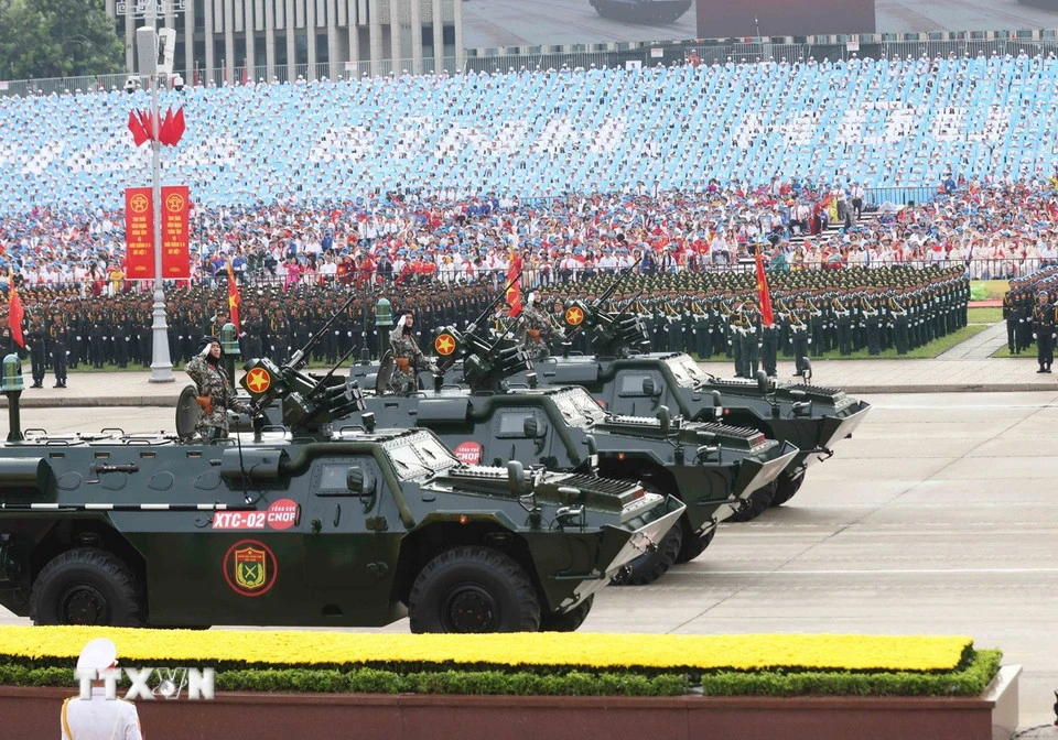 Toàn cảnh Lễ diễu binh, diễu hành 80 năm Cách mạng tháng Tám và Quốc khánh 2/9
