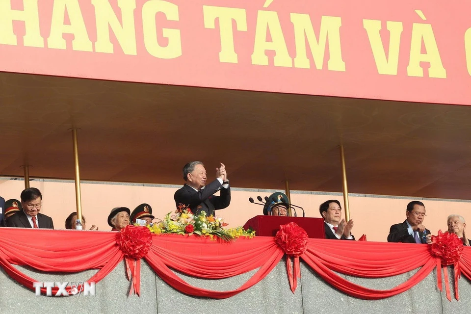 Toàn cảnh Lễ diễu binh, diễu hành 80 năm Cách mạng tháng Tám và Quốc khánh 2/9