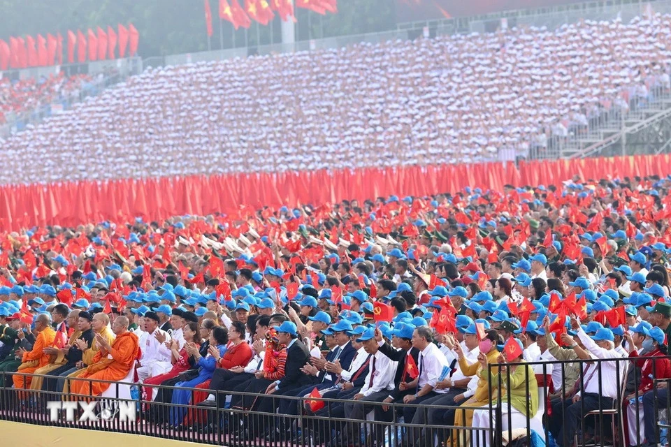 Toàn cảnh Lễ diễu binh, diễu hành 80 năm Cách mạng tháng Tám và Quốc khánh 2/9