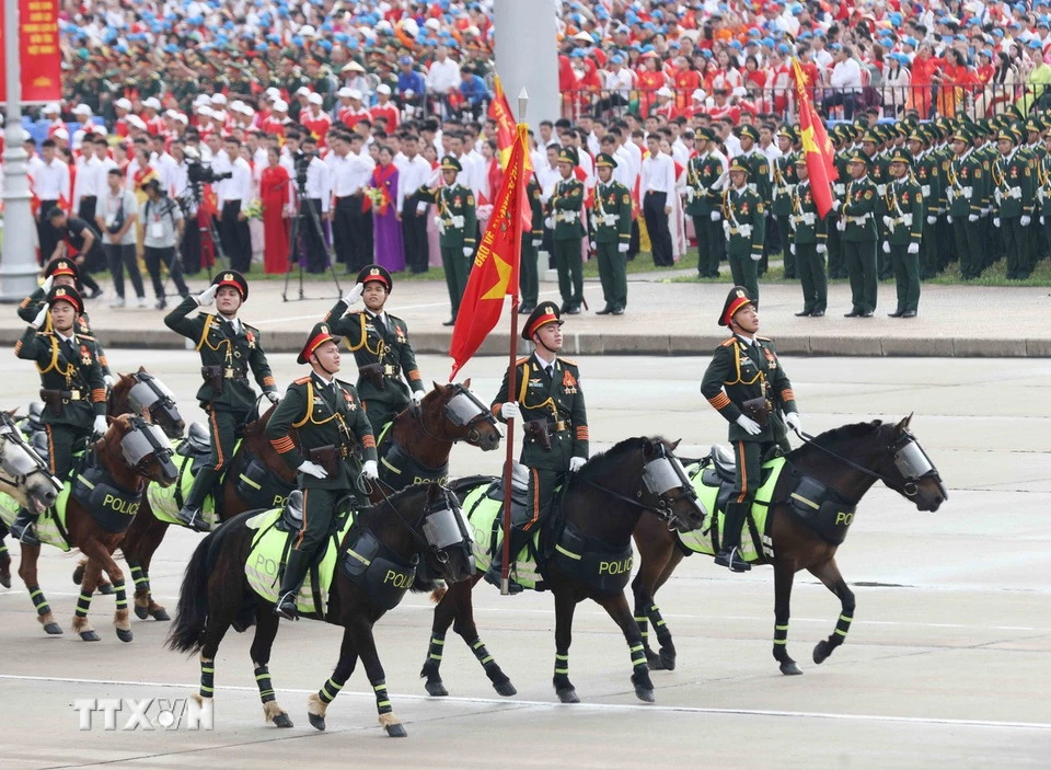 Toàn cảnh Lễ diễu binh, diễu hành 80 năm Cách mạng tháng Tám và Quốc khánh 2/9
