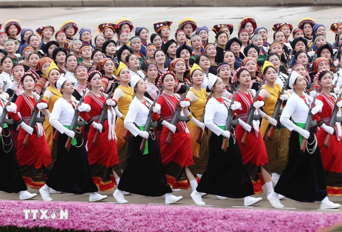 Toàn cảnh Lễ diễu binh, diễu hành 80 năm Cách mạng tháng Tám và Quốc khánh 2/9