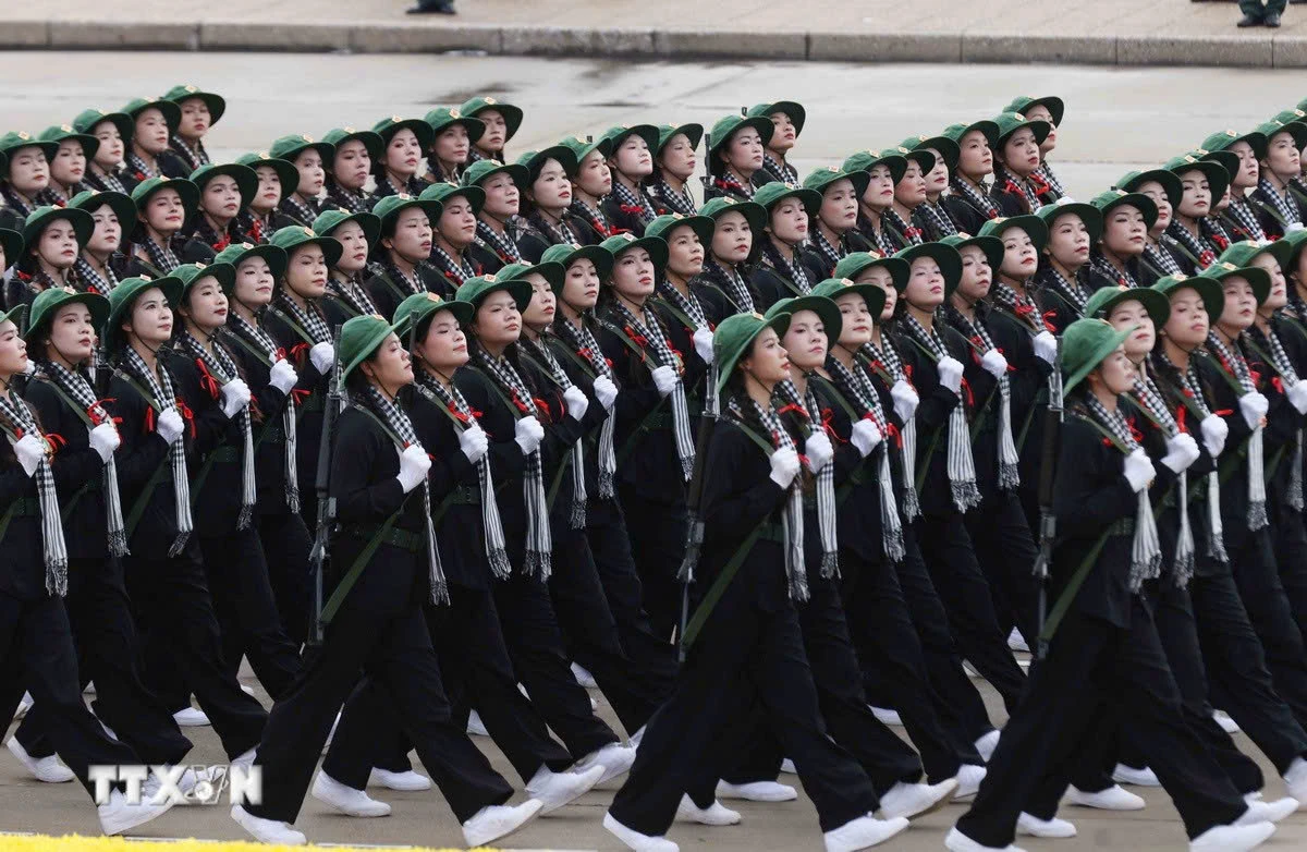 Toàn cảnh Lễ diễu binh, diễu hành 80 năm Cách mạng tháng Tám và Quốc khánh 2/9