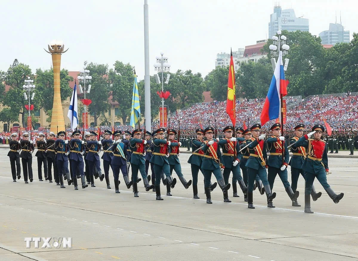 Toàn cảnh Lễ diễu binh, diễu hành 80 năm Cách mạng tháng Tám và Quốc khánh 2/9