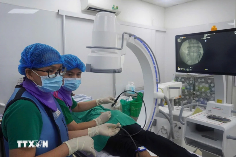 Lần đầu tiên kỹ thuật áp đông thần kinh được triển khai tại ĐBSCL