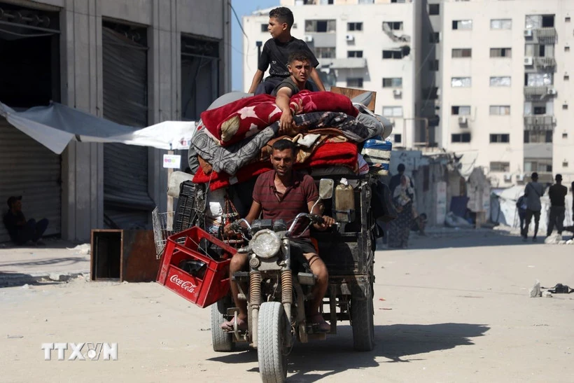 Làn sóng sơ tán lớn khỏi thành phố Gaza, 200.000 người đã rời đi
