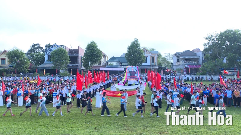 Khai mạc Đại hội thể dục thể thao xã Cẩm Tú năm 2025