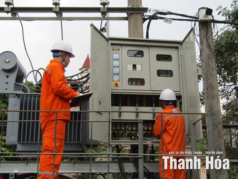 Đội Quản lý điện lực khu vực Thường Xuân nâng cấp, cải tạo hệ thống điện