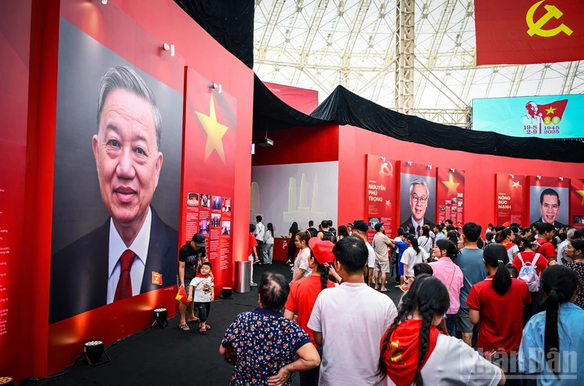 Gần 8,6 triệu lượt khách tham quan Triển lãm “80 năm hành trình Độc lập-Tự do-Hạnh phúc”