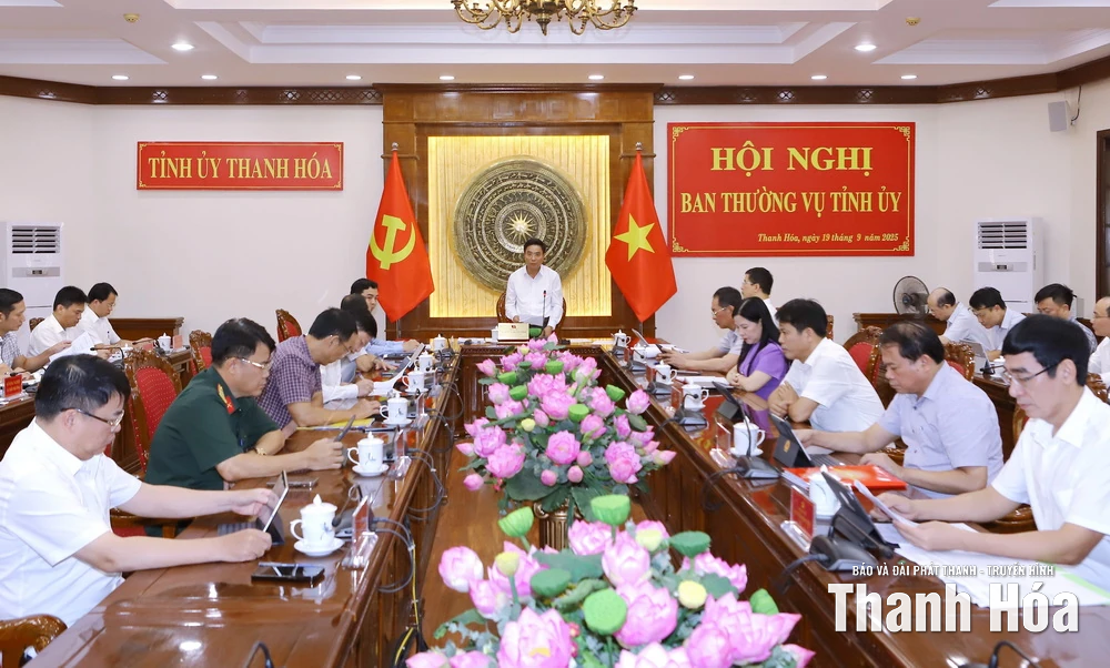 Ban Thường vụ Tỉnh ủy cho ý kiến vào phương án lập quy hoạch đô thị và nông thôn, tạo động lực phát triển mới