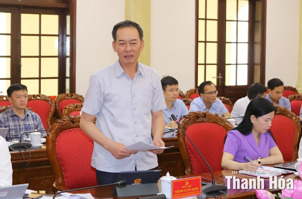 Ban Thường vụ Tỉnh ủy cho ý kiến vào phương án lập quy hoạch đô thị và nông thôn, tạo động lực phát triển mới