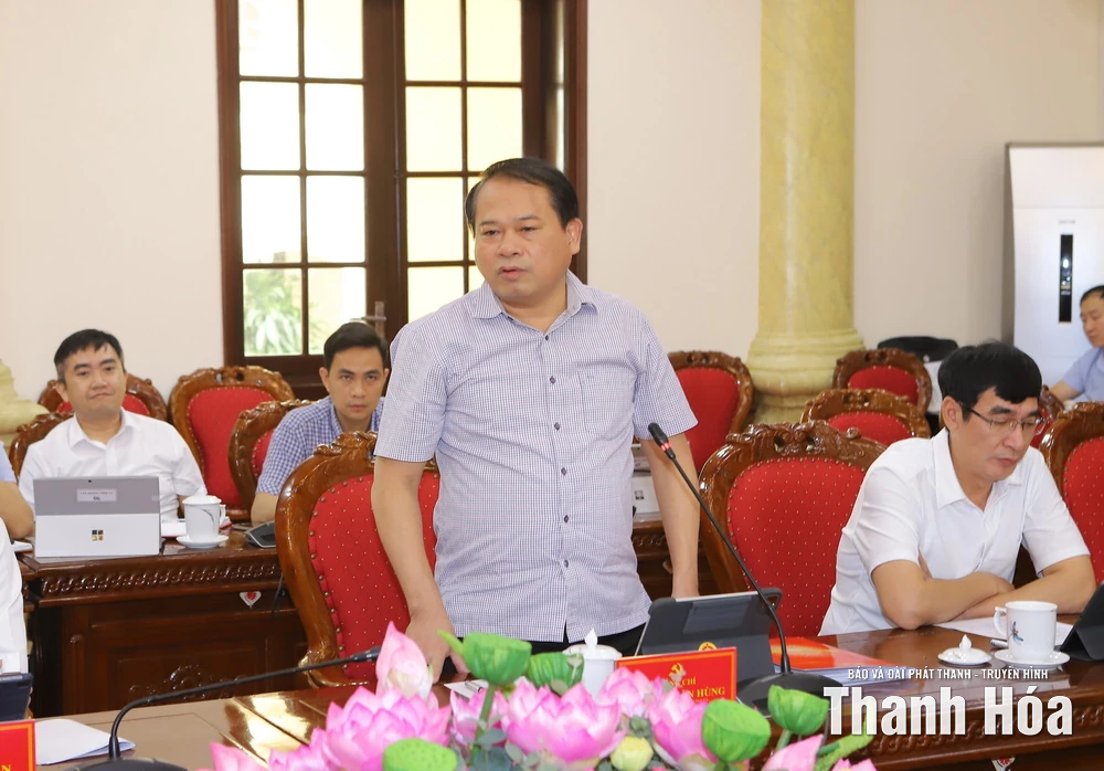 Ban Thường vụ Tỉnh ủy cho ý kiến vào phương án lập quy hoạch đô thị và nông thôn, tạo động lực phát triển mới