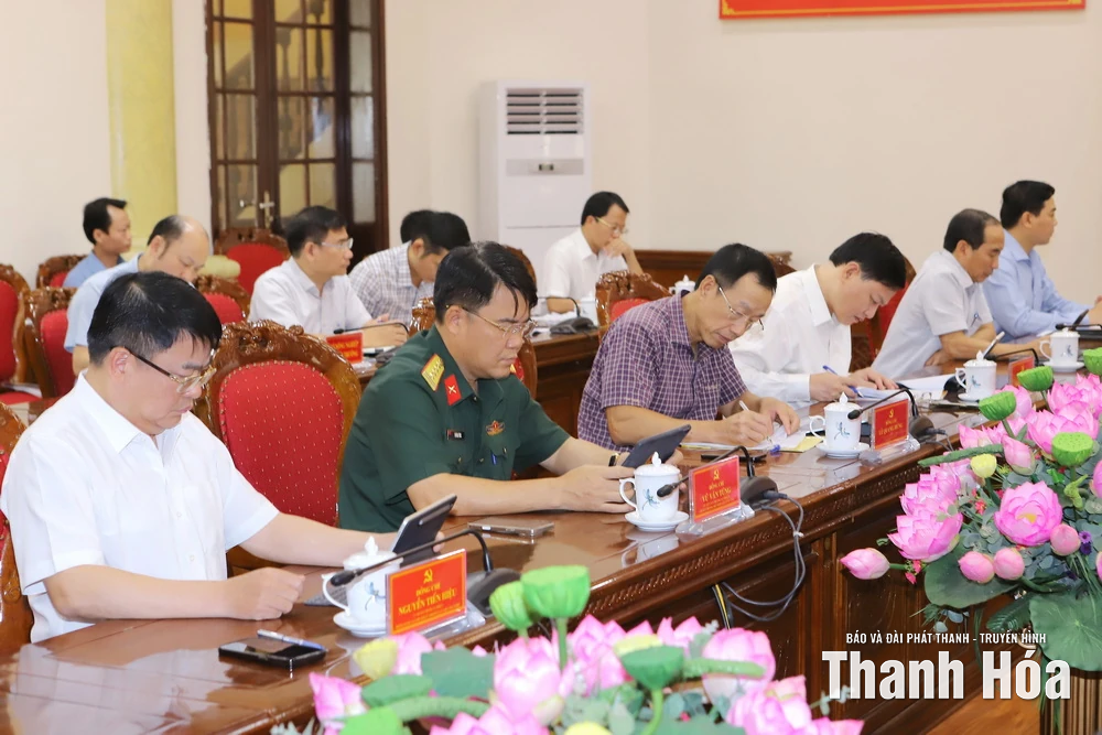 Ban Thường vụ Tỉnh ủy cho ý kiến vào phương án lập quy hoạch đô thị và nông thôn, tạo động lực phát triển mới