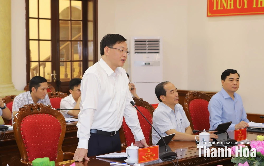 Ban Thường vụ Tỉnh ủy cho ý kiến vào phương án lập quy hoạch đô thị và nông thôn, tạo động lực phát triển mới