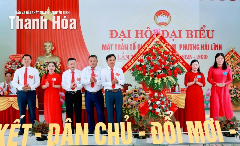 Phát huy sức mạnh đại đoàn kết toàn dân, quyết tâm xây dựng phường Hải Lĩnh giàu đẹp, văn minh