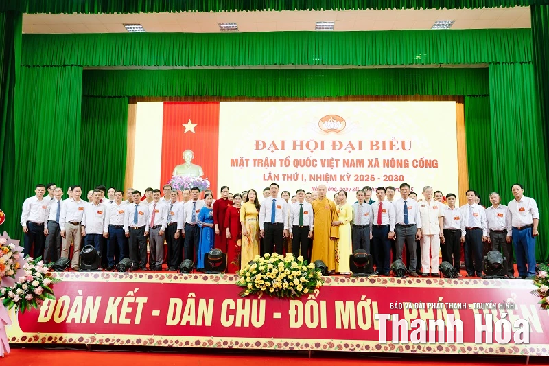 Đại hội đại biểu MTTQ Việt Nam xã Nông Cống lần thứ I