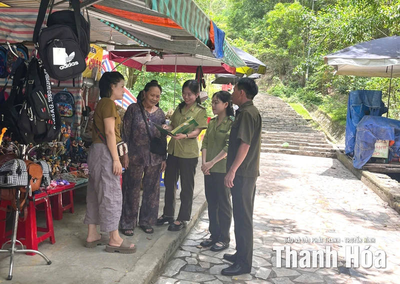 Hạt Kiểm lâm TP Thanh Hóa thực hiện các biện pháp bảo vệ, PCCC rừng