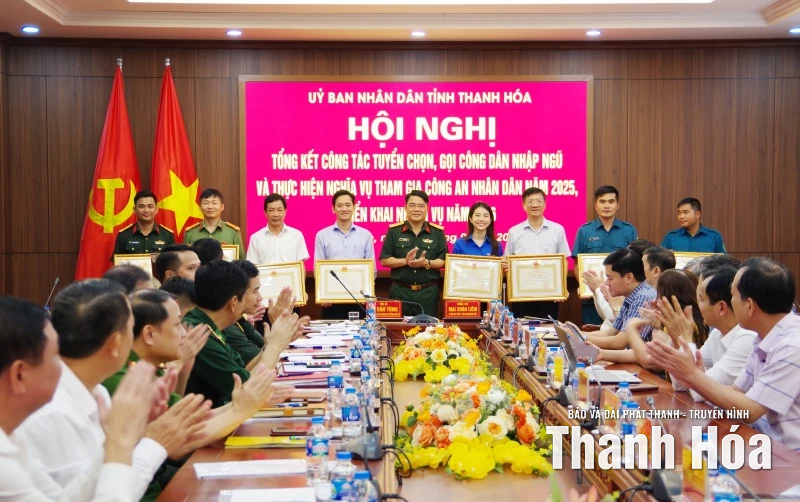 Thanh Hóa là địa phương dẫn đầu Quân khu 4 trong công tác tuyển quân năm 2025