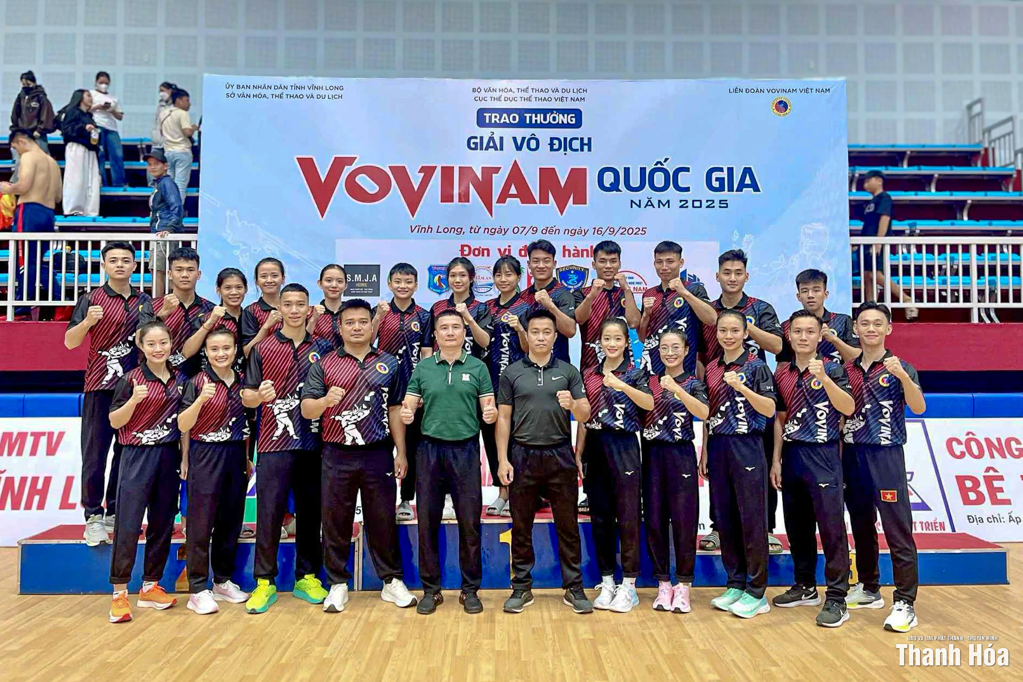 Vovinam Thanh Hóa bảo vệ thành công ngôi thứ Ba toàn đoàn tại Giải vô địch quốc gia 2025