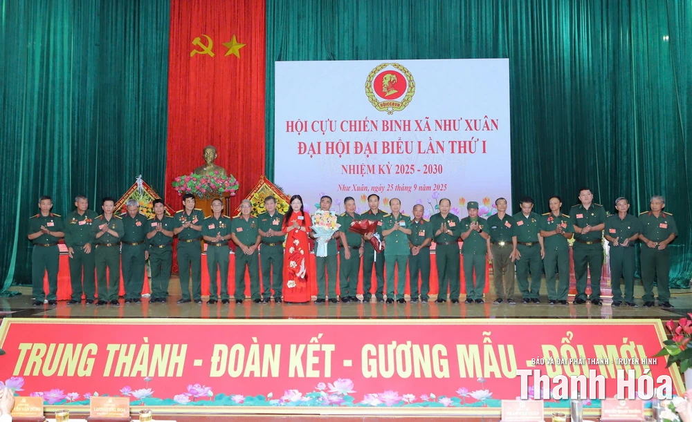 Cựu chiến binh xã Như Xuân nêu cao tinh thần trung thành, đoàn kết, gương mẫu, đổi mới