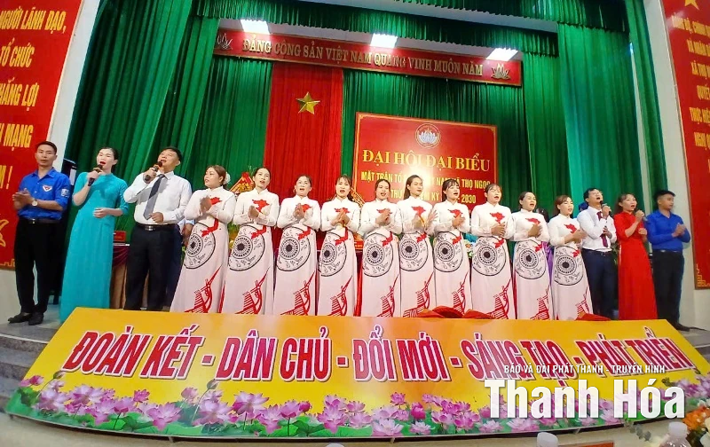 Đại hội đại biểu MTTQ xã Thọ Ngọc lần thứ I, nhiệm kỳ 2025-2030