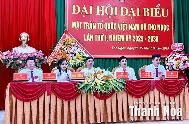 Đại hội đại biểu MTTQ xã Thọ Ngọc lần thứ I, nhiệm kỳ 2025-2030