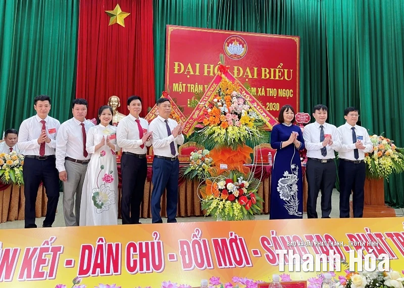 Đại hội đại biểu MTTQ xã Thọ Ngọc lần thứ I, nhiệm kỳ 2025-2030