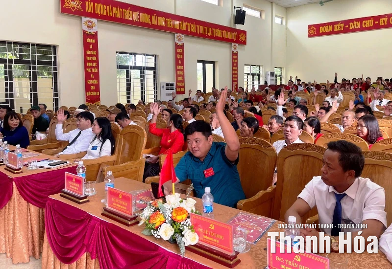 Đại hội đại biểu MTTQ xã Thọ Ngọc lần thứ I, nhiệm kỳ 2025-2030