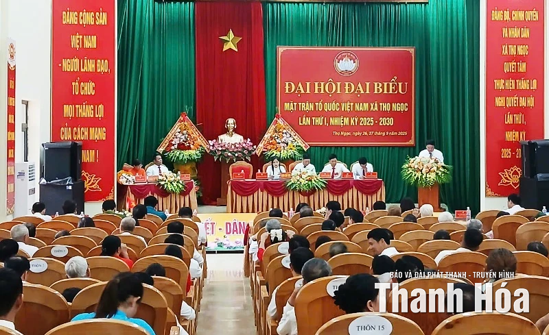 Đại hội đại biểu MTTQ xã Thọ Ngọc lần thứ I, nhiệm kỳ 2025-2030