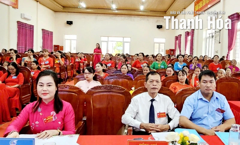 Đại hội đại biểu Phụ nữ xã Thiệu Trung lần thứ I, nhiệm kỳ 2025-2030