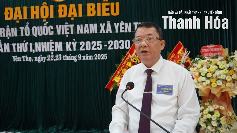 Đại hội đại biểu MTTQ xã Yên Thọ lần thứ I, nhiệm kỳ 2025-2030