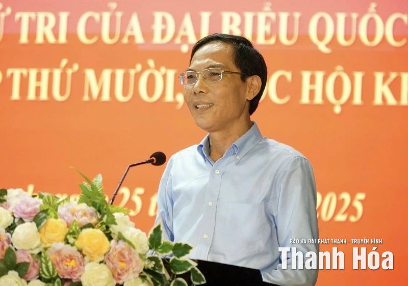 Nhiều ý kiến tâm huyết của cử tri xã Nông Cống gửi tới Đoàn đại biểu Quốc hội tỉnh