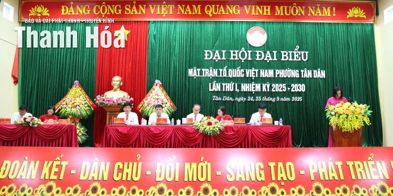 MTTQ phường Tân Dân quyết tâm đổi mới mạnh mẽ nội dung và phương thức hoạt động, củng cố vững chắc khối đại đoàn kết toàn dân