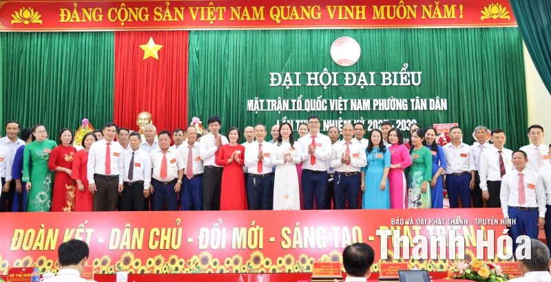 MTTQ phường Tân Dân quyết tâm đổi mới mạnh mẽ nội dung và phương thức hoạt động, củng cố vững chắc khối đại đoàn kết toàn dân