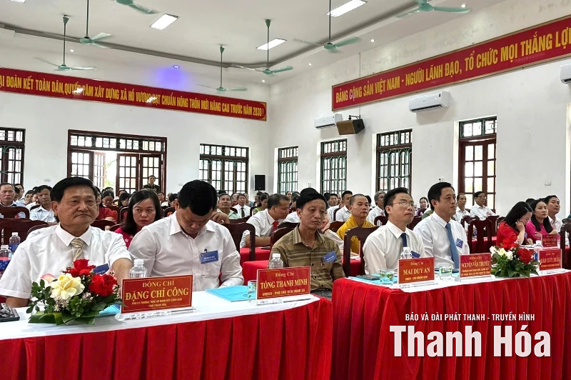 Đại hội đại biểu MTTQ xã Hồ Vương lần thứ I, nhiệm kỳ 2025 -2030