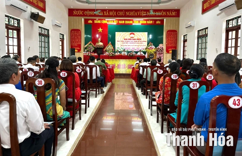 Đại hội đại biểu MTTQ xã Hồ Vương lần thứ I, nhiệm kỳ 2025 -2030