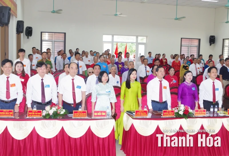 Đại hội đại biểu MTTQ xã Ba Đình lần thứ I, nhiệm kỳ 2025-2030