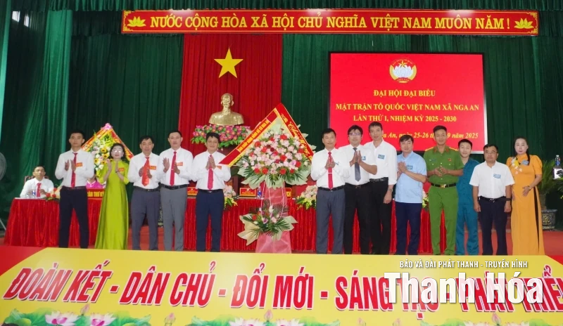 Đại hội đại biểu MTTQ xã Nga An lần thứ I, nhiệm kỳ 2025-2030