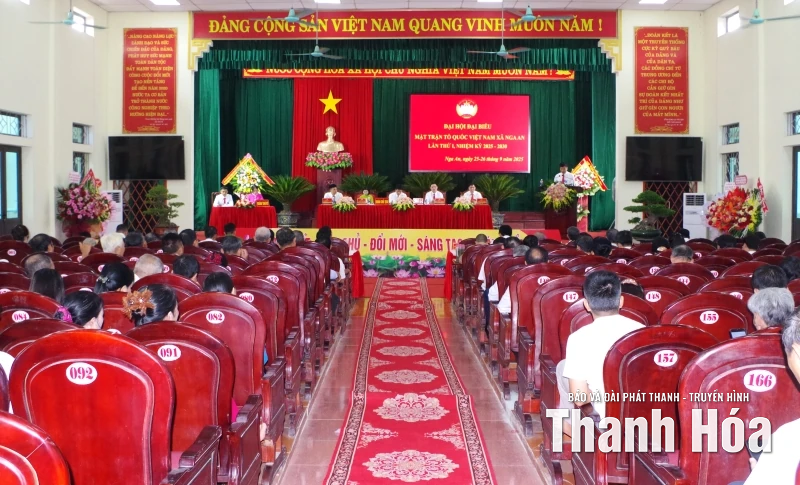 Đại hội đại biểu MTTQ xã Nga An lần thứ I, nhiệm kỳ 2025-2030