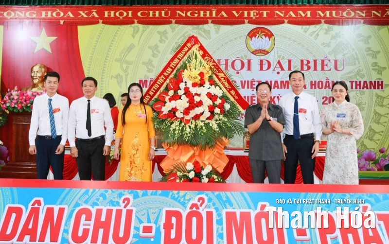 Đại hội MTTQ xã Hoằng Thanh khẳng định quyết tâm đoàn kết - dân chủ - đổi mới - phát triển