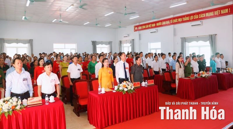 Đại hội MTTQ xã Hoằng Thanh khẳng định quyết tâm đoàn kết - dân chủ - đổi mới - phát triển