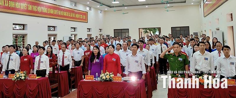 Đại hội đại biểu MTTQ xã Định Hòa lần thứ I, nhiệm kỳ 2025-2030