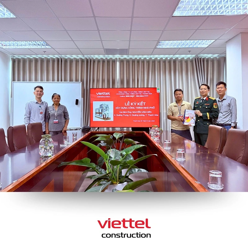 Viettel Construction Thanh Hóa - khẳng định uy tín và chất lượng trong lĩnh vực xây nhà trọn gói