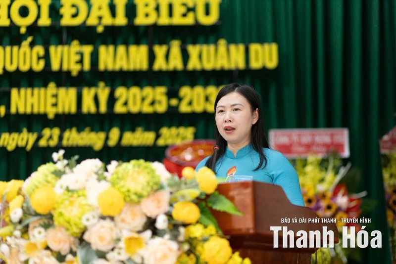 Đại hội đại biểu MTTQ xã Xuân Du lần thứ I, nhiệm kỳ 2025-2030