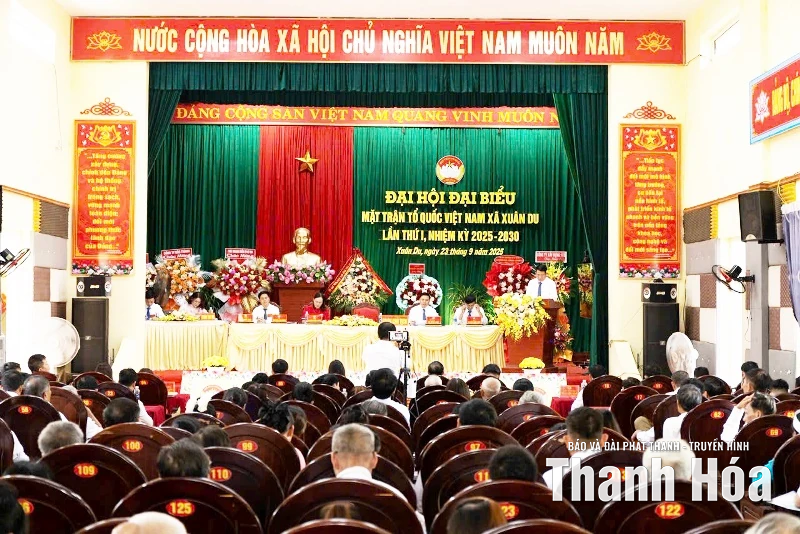 Đại hội đại biểu MTTQ xã Xuân Du lần thứ I, nhiệm kỳ 2025-2030